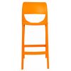 turuncu plastik bar taburesi