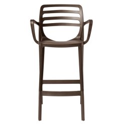 kahverengi plastik bar taburesi kolçaklı