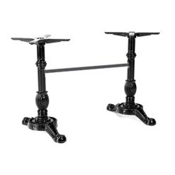 siyah ikili kompozit masa ayağı