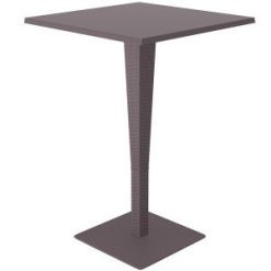 kahverengi 70x70 kokteyl masa
