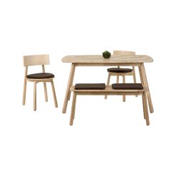 ahşap masa takımı