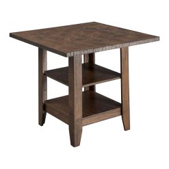 kahverengi ahşap oturma grubu