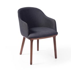 koyu gri berjer koltuk