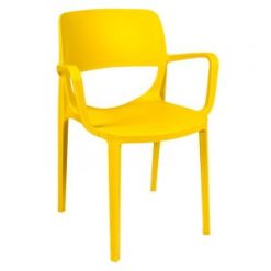 sarı plastik koltuk