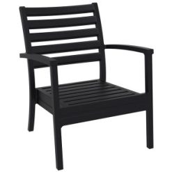 siyah plastik koltuk