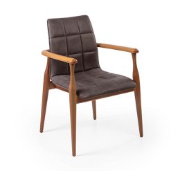 kahverengi berjer koltuk