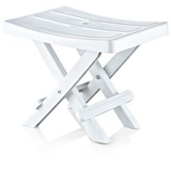 beyaz katlanır plastik tabure