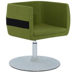 yeşil döşemeli misafir koltuğu