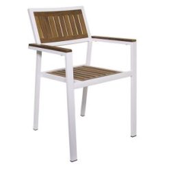 beyaz alüminyum ireko koltuk