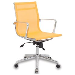 sarı fileli çalışma koltuğu