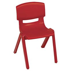 kırmızı plastik çocuk sandalye