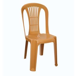 kahverengi plastik sandalye