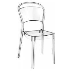 şeffaf plastik sandalye