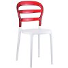 kırmızı beyaz plastik sandalye