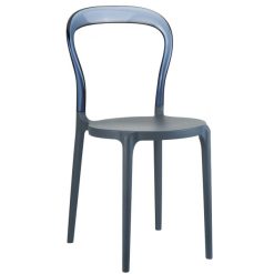 gri plastik sandalye