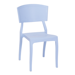 mavi plastik sandalye