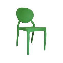 yeşil plastik sandalye