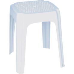 beyaz plastik tabure