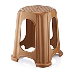 kahverengi plastik tabure