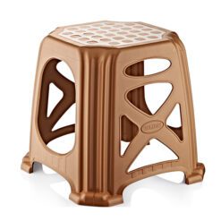 kahverengi plastik tabure