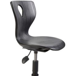 siyah öğrenci sandalyesi