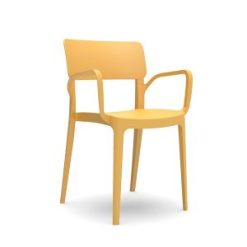 sarı plastik koltuk