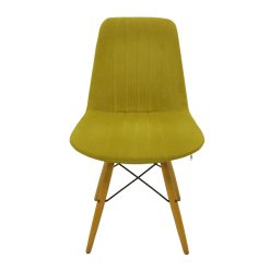 sarı döşemeli sandalye