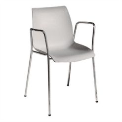 beyaz metal plastik koltuk