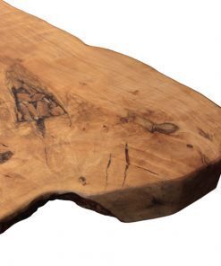 naturel dişbudak kütük masa